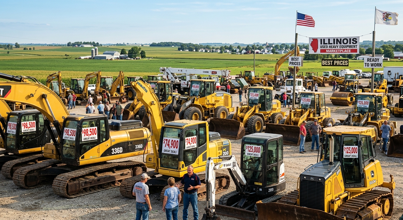 Best Used Heavy Equipment Broker in Illinois: Buyer's Guide
