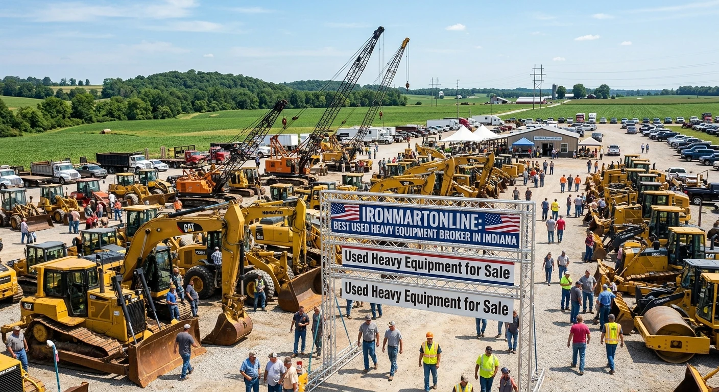 Best Used Heavy Equipment Broker in Indiana | Ironmartonline
