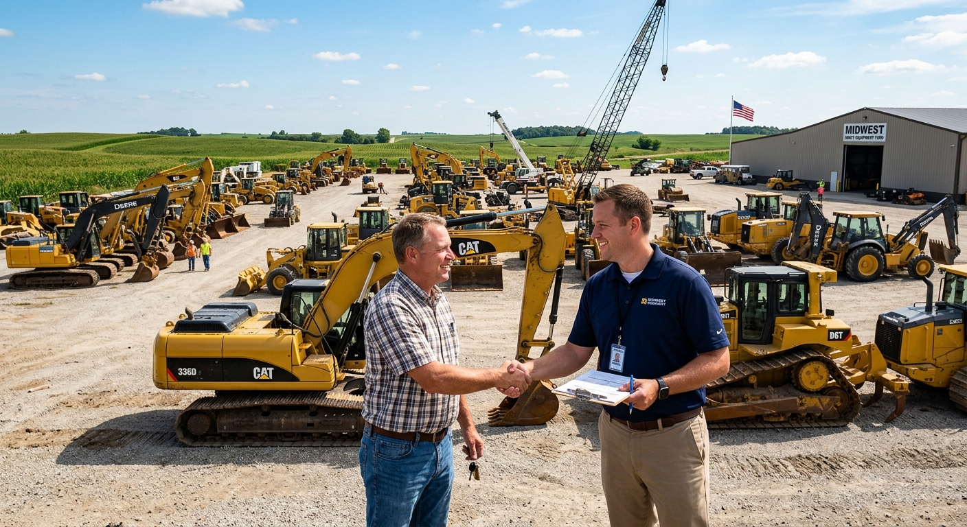 Best Used Heavy Equipment Broker in Iowa | Buy & Sell