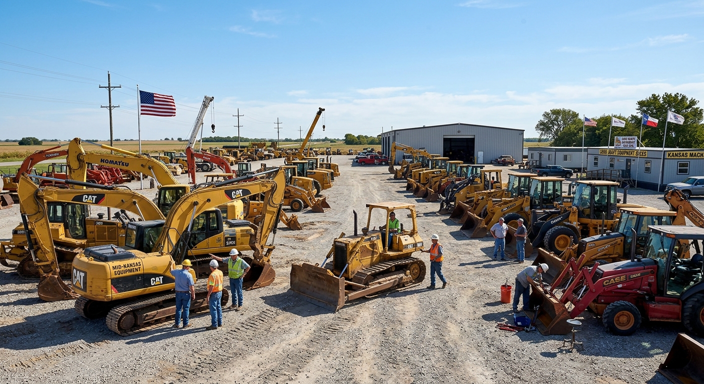 Best Used Heavy Equipment Broker in Kansas | Buying Guide