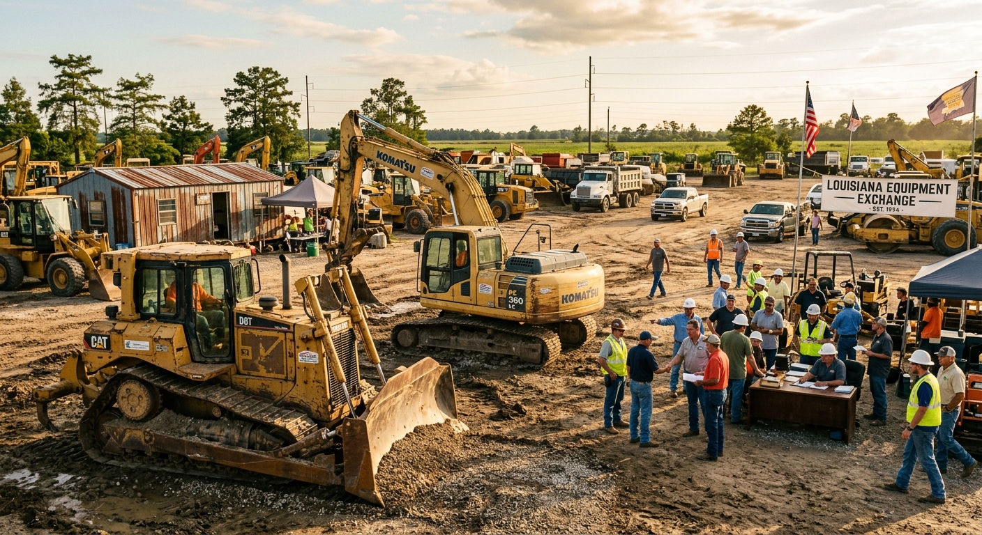 Best Used Heavy Equipment Broker in Louisiana | Ironmartonline