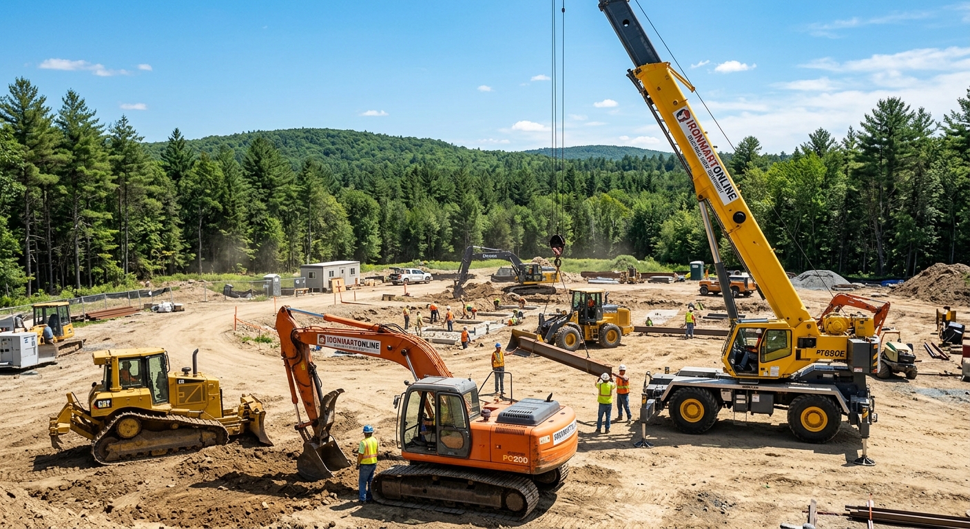 Best Used Heavy Equipment Broker in Maine: What to Check