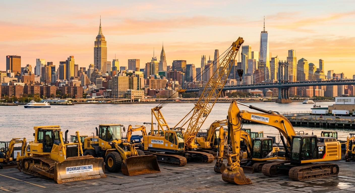 Best Used Heavy Equipment Broker in New York (2026 Guide)
