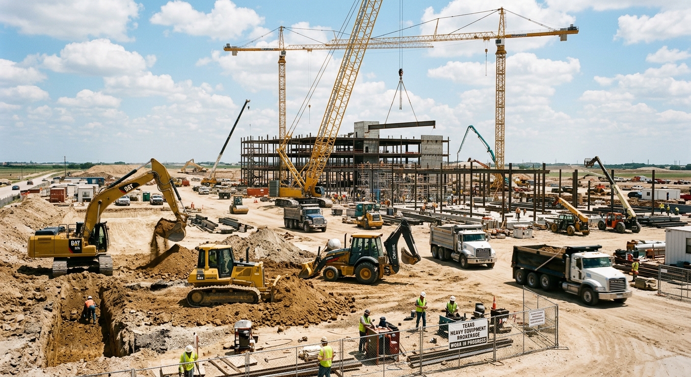 Best Heavy Equipment Broker in Texas: What to Look For
