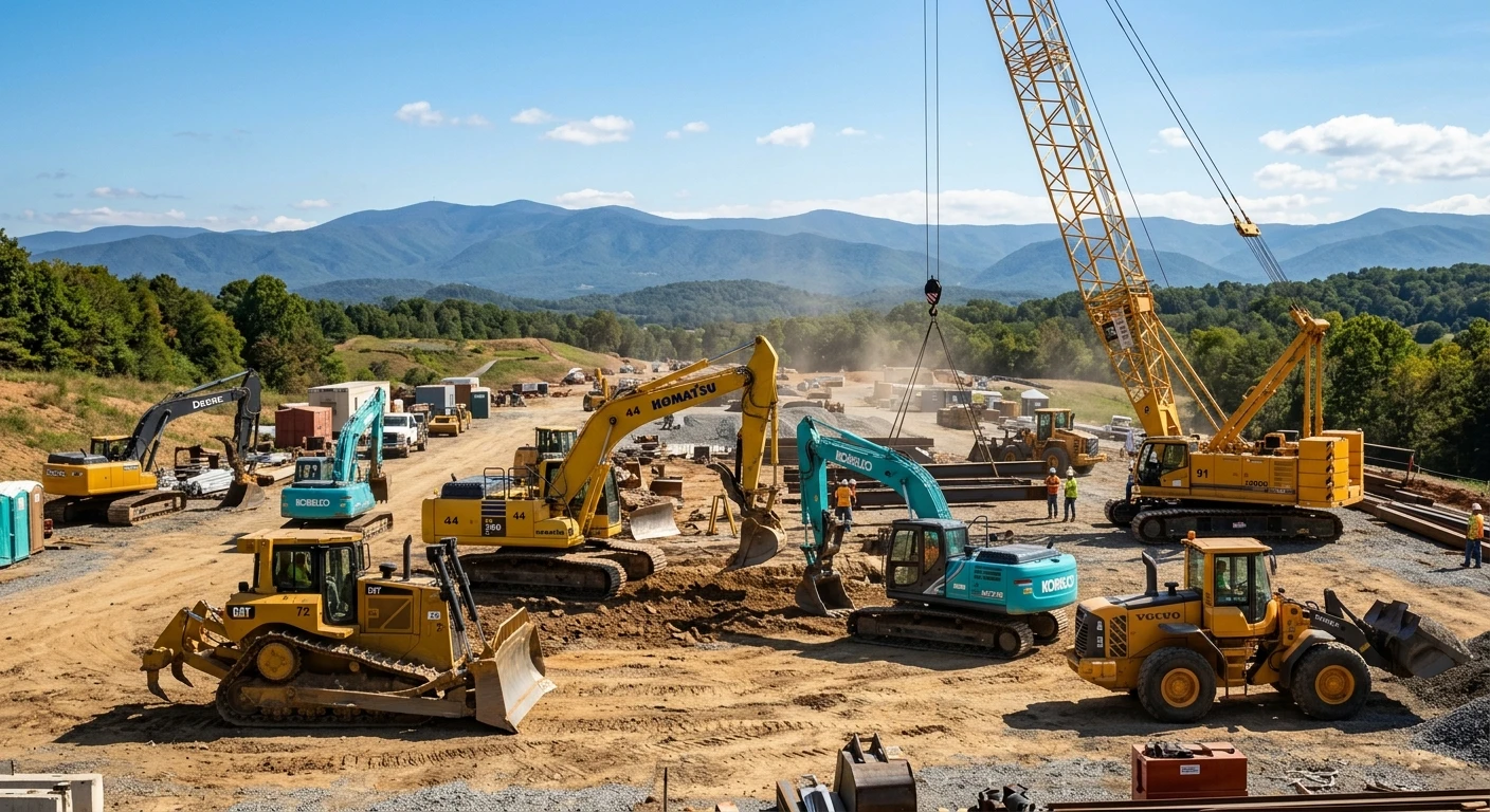 Best Used Heavy Equipment Broker in Virginia | Buying Guide
