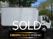 Isuzu NPR 14 Foot Box Truck used for sale