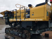 2008 Komatsu Model BR380JG-1 Mobile Jaw Crusher, this Crusher is Work Ready.