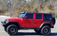 2016 Red Jeep Wrangler Sport Unlimited