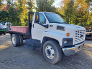 Used 2008 GMC 6500 Top Kick Flatbed with Goose Neck Ball Non CDL