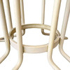 Modern Round "Kailua" Glass & Tubular Steel Patio Table by Brown Jordan