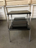 Wolfgang Hoffmann Style Art Deco Chrome Tubular & Lacquer Micarta Side Table