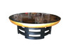 Muller & Barringer for Kittinger Coffee Table with Lacquer Top, Circa 1950