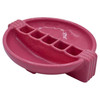 Streamline Art Deco Snuf A Rette Pink Ashtray by National Porcelain Co