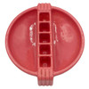 Streamline Art Deco Snuf A Rette Pink Ashtray by National Porcelain Co