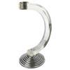 Charles Hollis Jones Lucite & Chrome Candlestick Holder