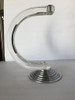 Charles Hollis Jones Lucite & Chrome Candlestick Holder