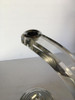 Charles Hollis Jones Lucite & Chrome Candlestick Holder