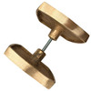 Paul Evans Style MCM Brutalist Bronze Door Handle Pull Pair, 3 Sets Available