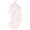 Rare Mid-century Ceramic California Pottery Pink Seahorse Flower Wall Vase