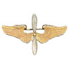 WWII US Army Air Corps Cadet Sterling Silver Badge Pin by Meyer