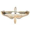 WWII US Army Air Corps Cadet Sterling Silver Badge Pin by Meyer