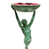 Frankart Standing Nude on Ball Art Deco Sculptural Smoke Stand Model T330