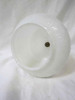 Art Deco Bell Shape Ceiling Glass Globe Pendant with Geo Pattern
