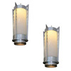 Mid-Century Aluminum Cylinder Pendant circa 1960, Pair