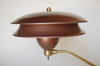 Art Deco Desk Lamp with Large Double Saucer Shade by Art Specialty Co.