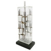 Brutalist Nail Sculptural Lucite Table Lamp by Laurel