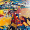 LeRoy Neiman Hotel Large Del Coronado Framed Poster Print by Emerald Art Gallery