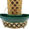 Mid-century Regancy Brass & Ceramic TV Lamp & Planter by Sierra Columbia