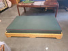 Restored Mid-Century Stacked Rattan Sofa Daybed
