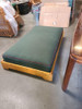 Restored Mid-Century Stacked Rattan Sofa Daybed