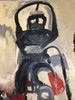 Abstract Robot Oil on Canvas Painting by artist Pasqual Bettio