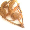 Large Art Nouveau Hand Carved Tortoise Shell Pendant, circa 1890, Paris