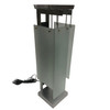 George Kovacs Architectural Aluminum Table Lamp - Pair