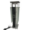 George Kovacs Architectural Aluminum Table Lamp - Pair