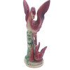 1948 "Souvenir of Miami" Mother & Child Ceramic Pink Flamingo Figurine