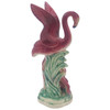 1948 "Souvenir of Miami" Mother & Child Ceramic Pink Flamingo Figurine
