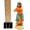 Hawaiian Distilleries Ceramic Hula Girl Dancer Rum Decanter Bottle 1976