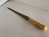 19th Century Hand-Carved Bone Alligator Handled Culinary Carving Set