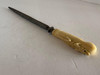 19th Century Hand-Carved Bone Alligator Handled Culinary Carving Set