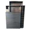 Postmodern Espresso Wood Dining Room Convertible Bar Cabinet, 1990