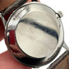 1950 Hamilton Thin-O-Matic Wristwatch w/ Black Dial on Leather Band