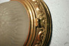 1940s Solid Bronze Dome Ceiling or Wall Light Fixture