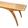 1953 Modernist Blond Birch "M795G" Coffee Table by Heywood Wakefield