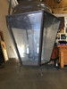 Large Octagon Bronze 4-Light Lantern Chandelier with Handle