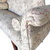 Duncan Phyfe Style Love Seat Settee with Scrolling Arms