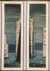 Abstract Landscape Acrylic on Canvas by Carlo of Hollywood, Pair